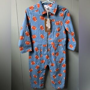 NWT Angel Dear corduroy retro UnionSuit